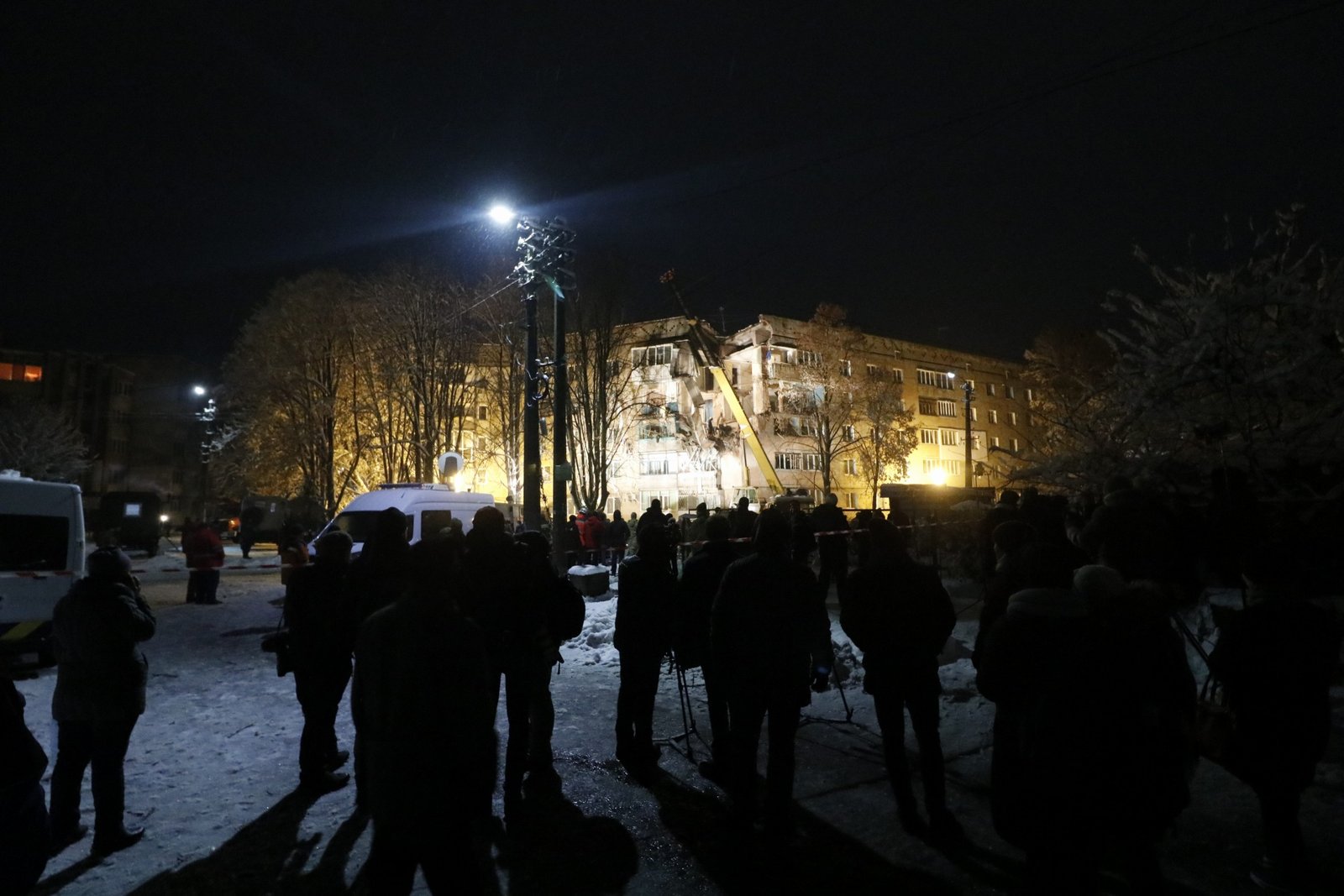 Много людей временно остались без жилья