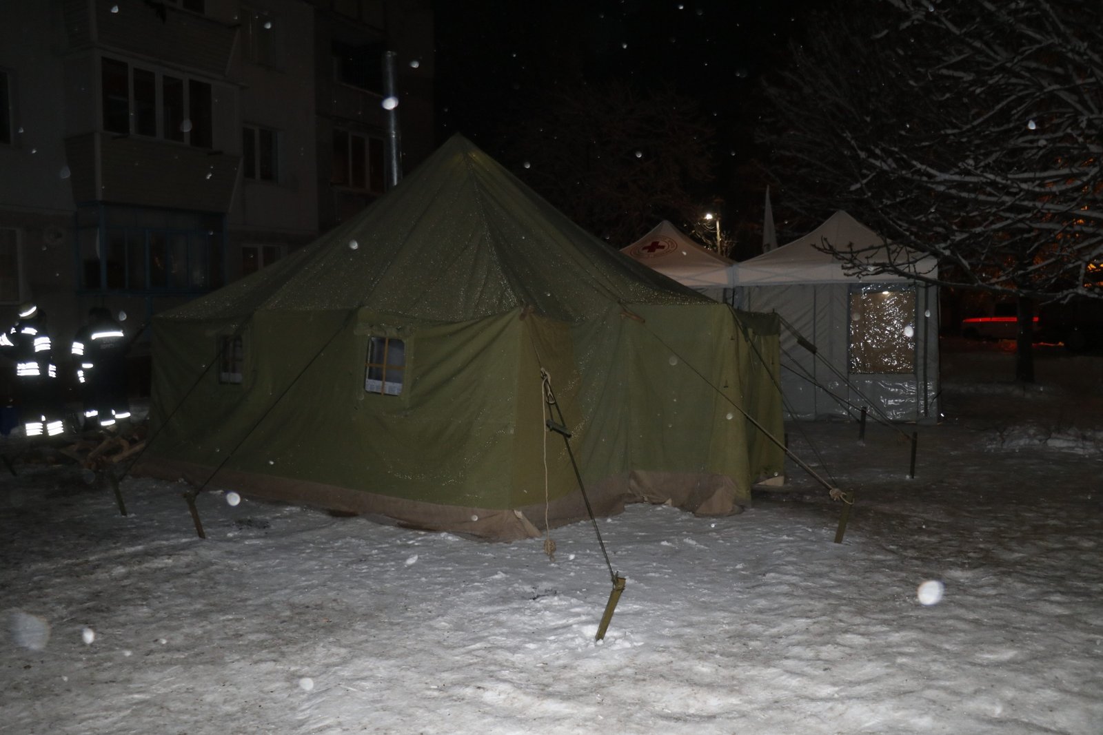 Для жителей дома организовали штаб