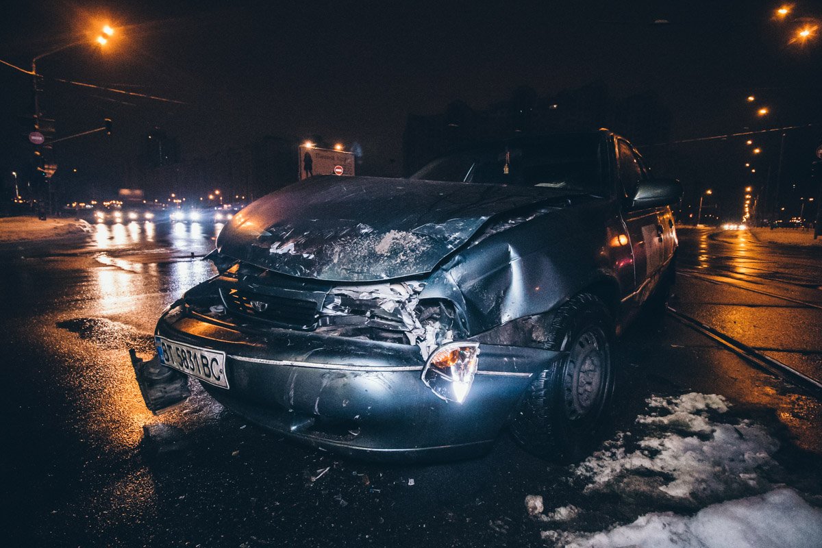 Авария случилась около 05:20