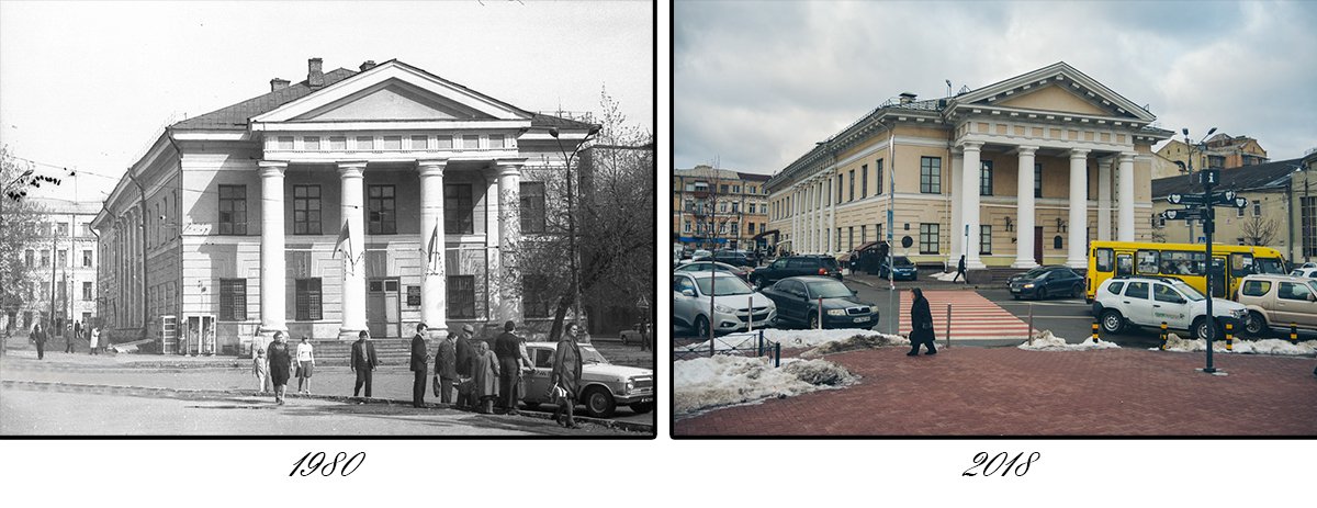 Знаменитый Контрактовый дом - изюминка улицы