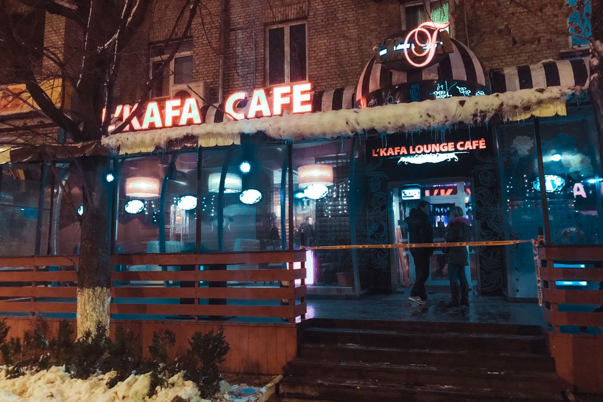 16 декабря в Киеве на Дарнице загорелся ресторан L'KAFA 16 декабря в Киеве на Дарнице загорелся ресторан L'KAFA