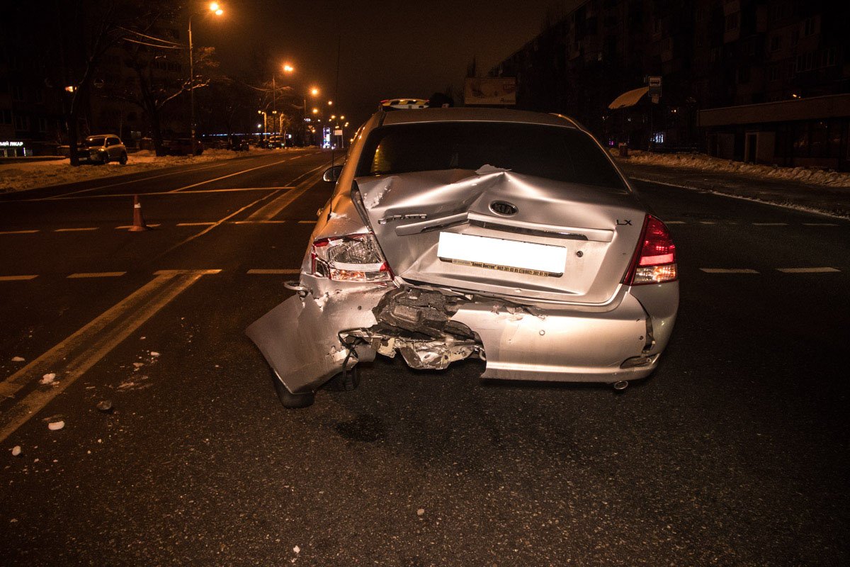 ДТП случилось около 00:02