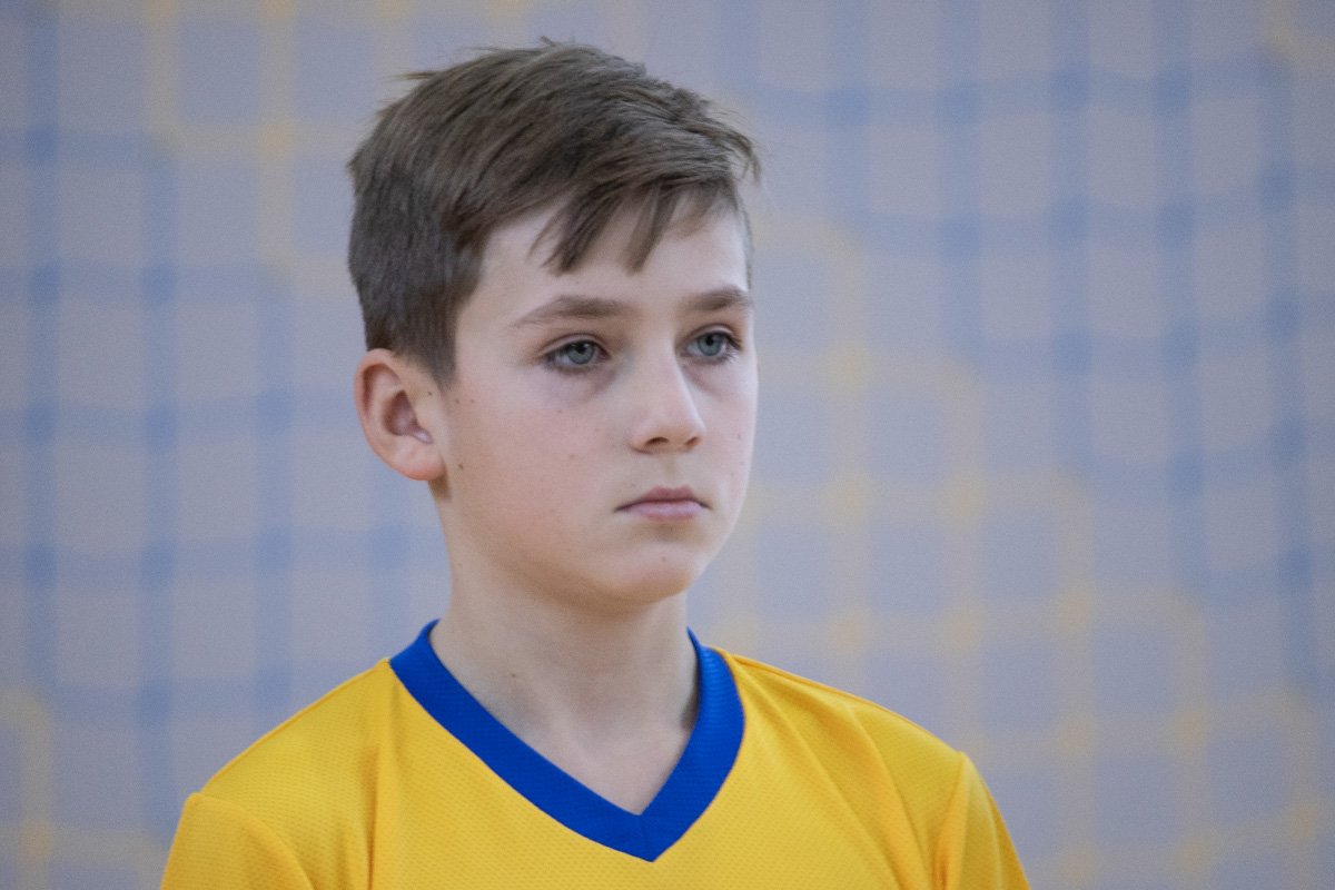 Юные футболисты желали стать первыми победителями на новой площадке