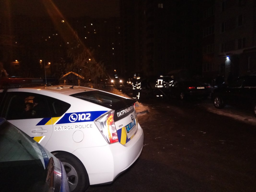Также на месте дежурили сотрудники полиции