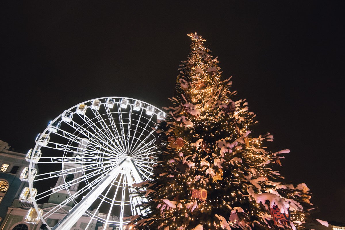 Одна из них порадовала гостей и жителей города на Контрактовой площади