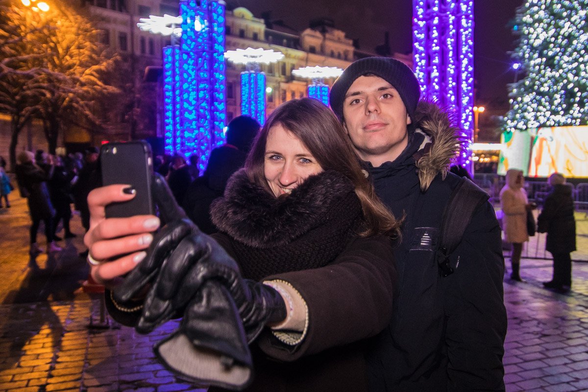 Селфи с любимым человеком в любимом городе 
