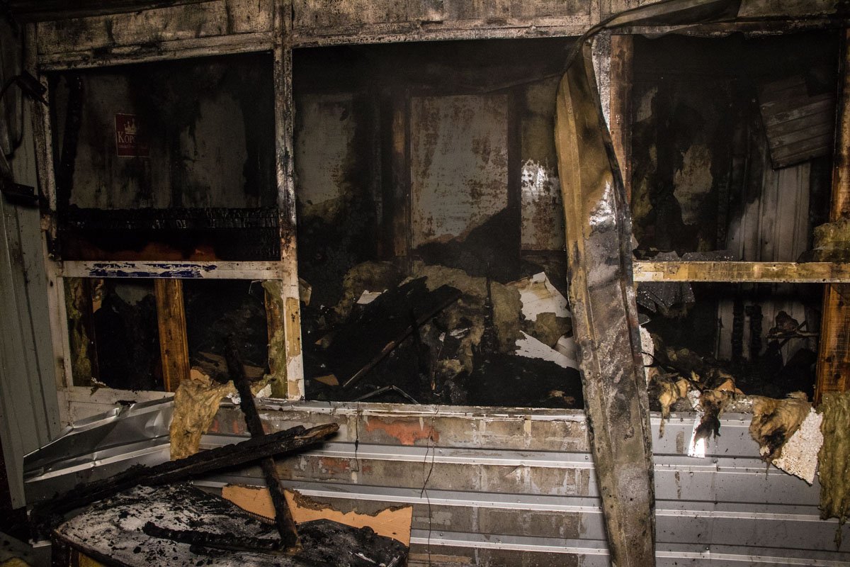 По предварительной информации, пожар произошел из-за неосторожного обращения с печкой, которая находилась в сторожке По предварительной информации, пожар произошел из-за неосторожного обращения с печкой, которая находилась в сторожке