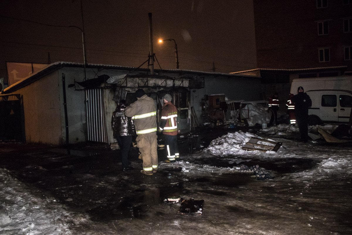 Последствия пожара на СТО Последствия пожара на СТО