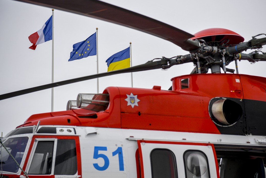 Всего Украина закупила 55 штук таких вертолетов