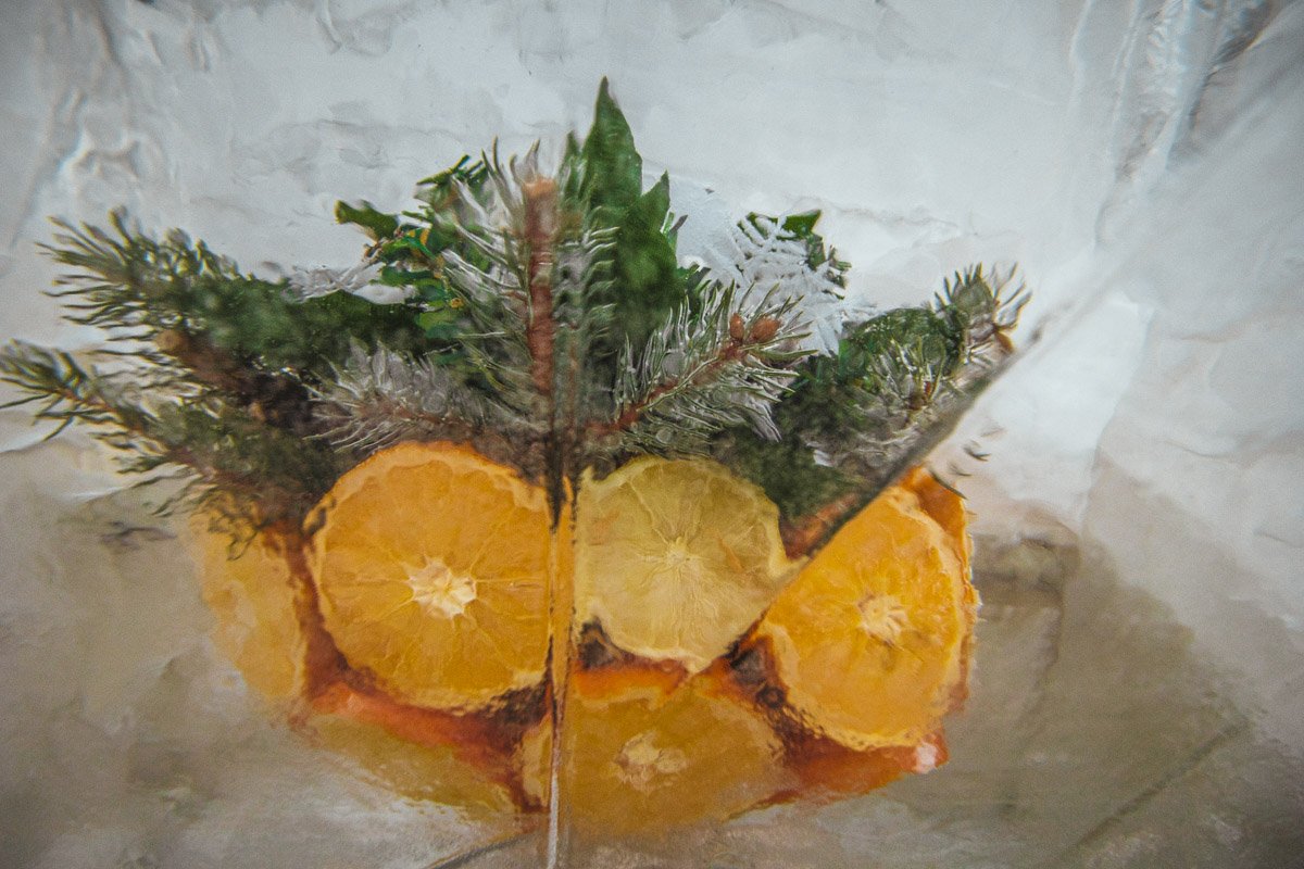 Апельсины в ледяном плену