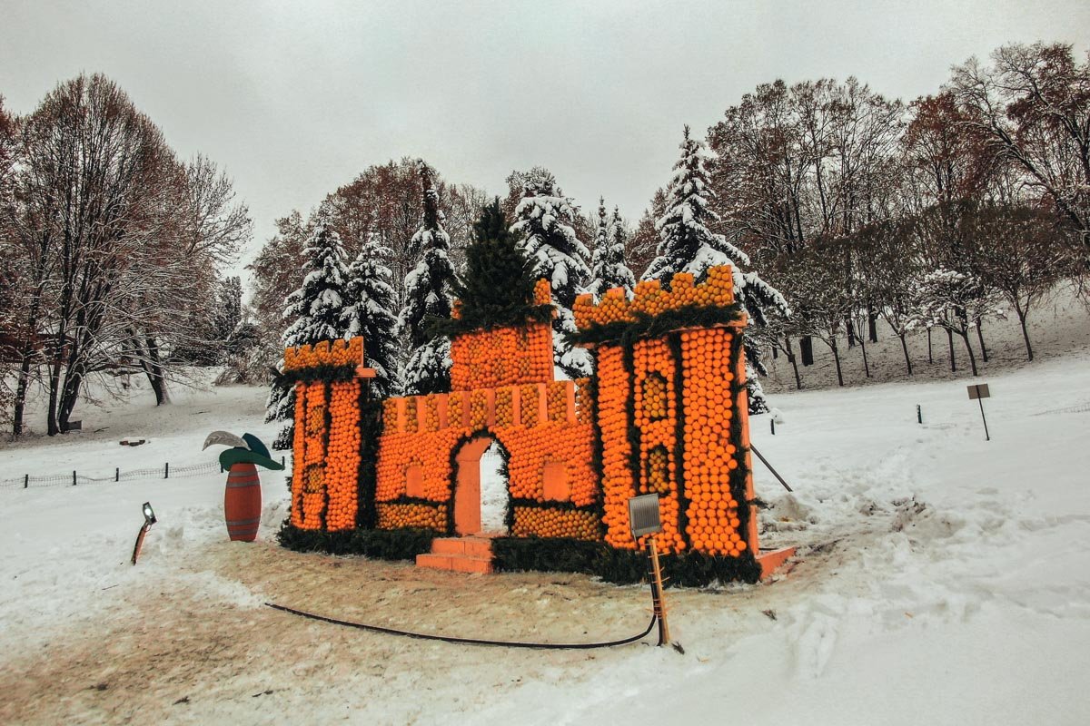 Замок для рыцарей лимонного ордена