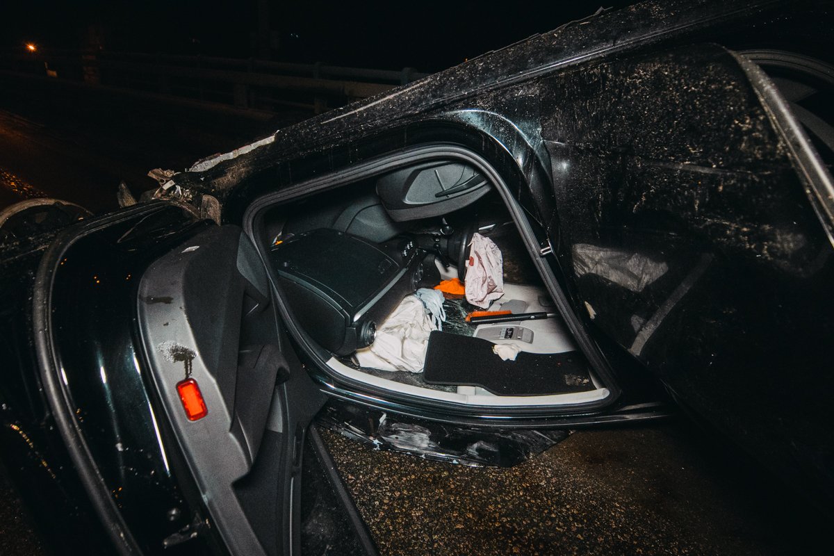 Водитель автомобиля Audi двигался по Столичному шоссе в сторону улицы Заболотного