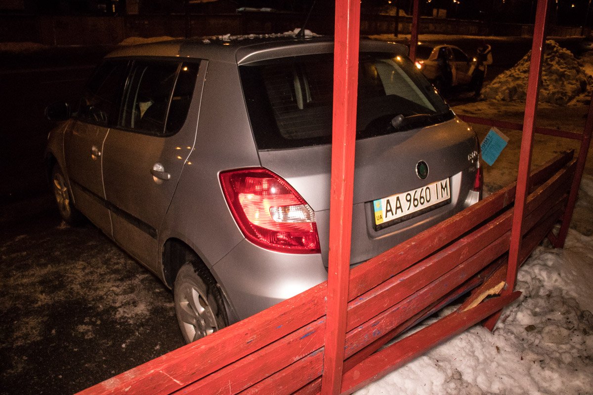 Авария случилась примерно в 22:40