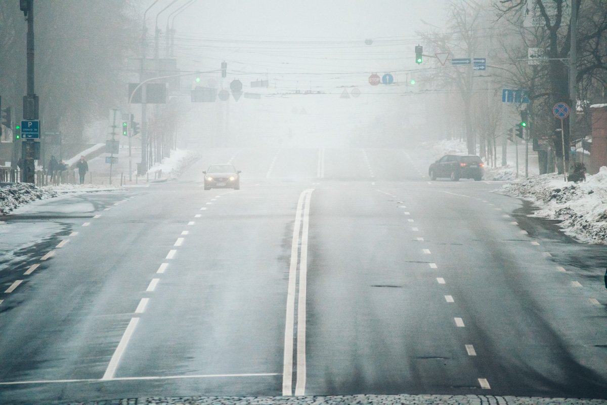 Киев без пробок. Правда редкое зрелище?