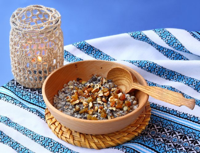 Классическая кутья с пшеницей