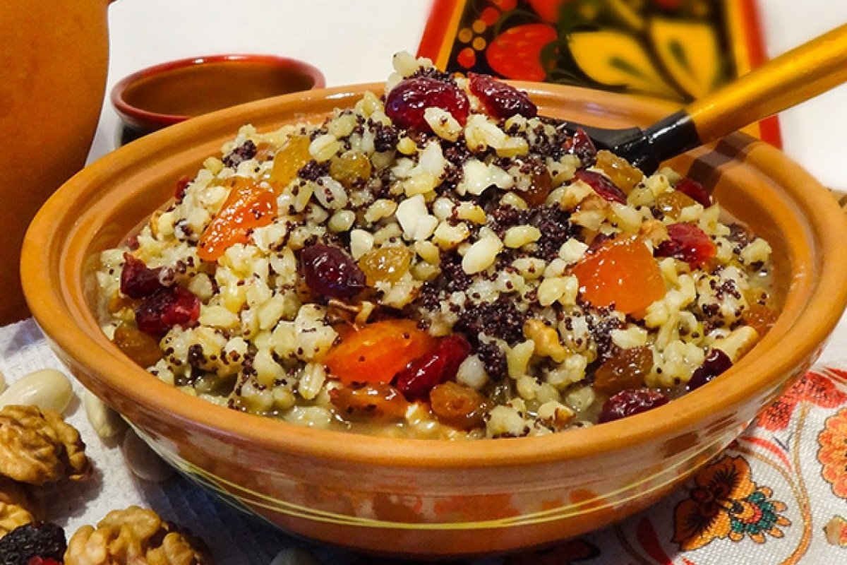 Кутья с вином - оригинально и вкусно