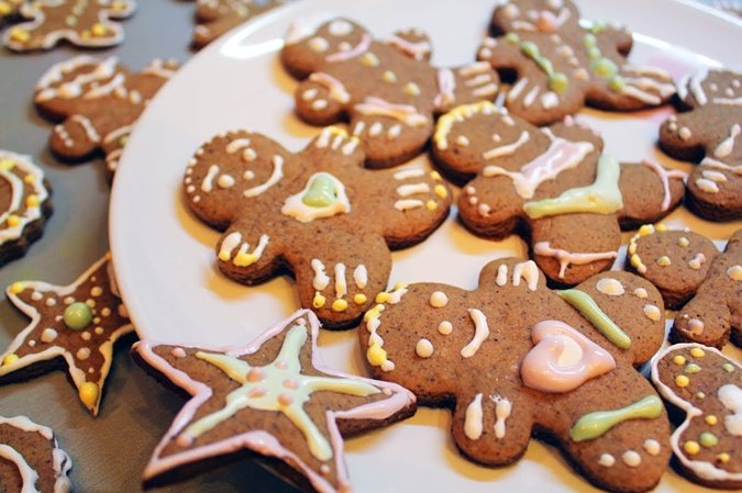 Имбирное печенье с давних времен считается рождественской сладостью