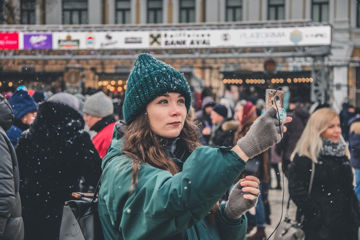 Снег делает любое фото более стильным и волшебным Снег делает любое фото более стильным и волшебным