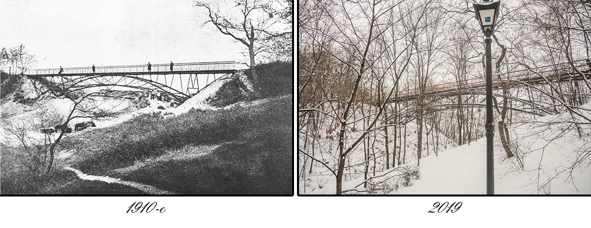 Парковый мост является самым старым действующим мостом в Киеве Парковый мост является самым старым действующим мостом в Киеве