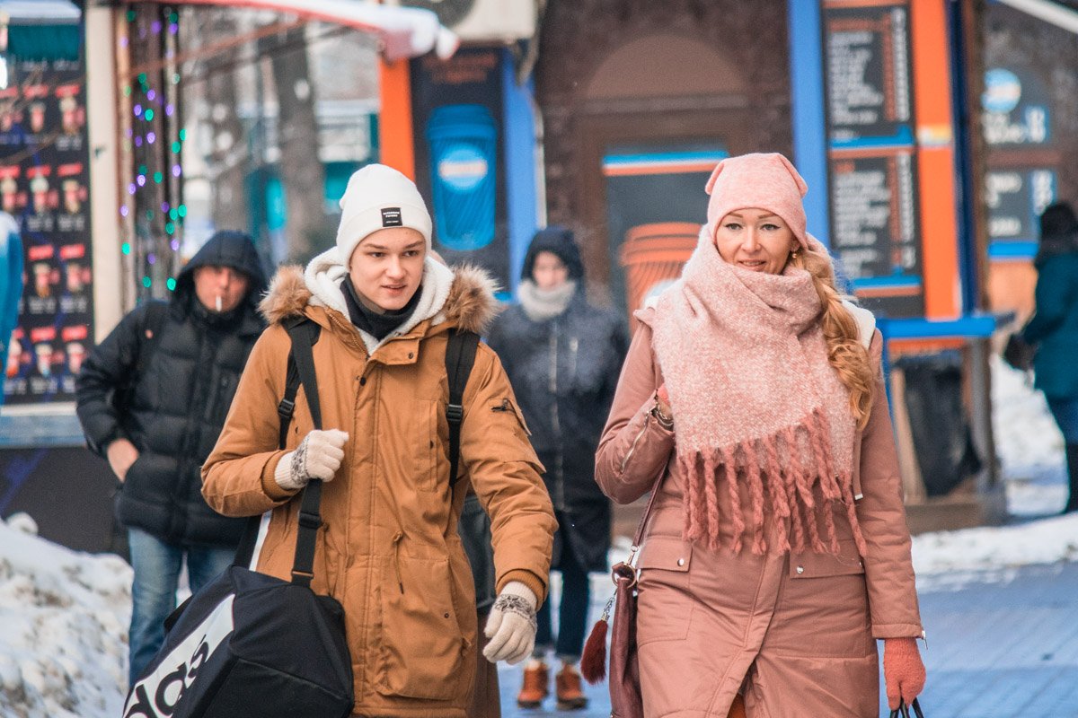 Вместе не так грустно топать куда-то утром по делам