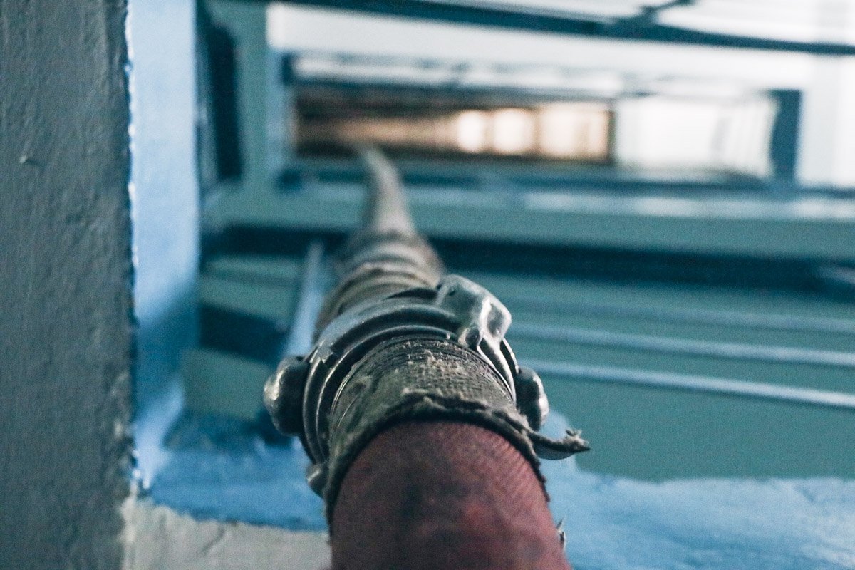 На тушение возгорания у пожарных ушло около 30 минут На тушение возгорания у пожарных ушло около 30 минут