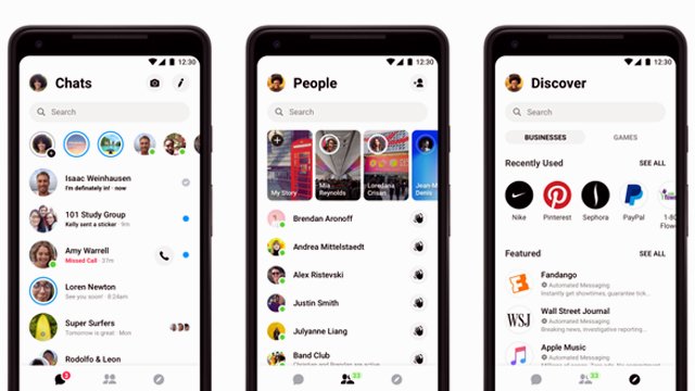 Facebook Messenger получил обновление