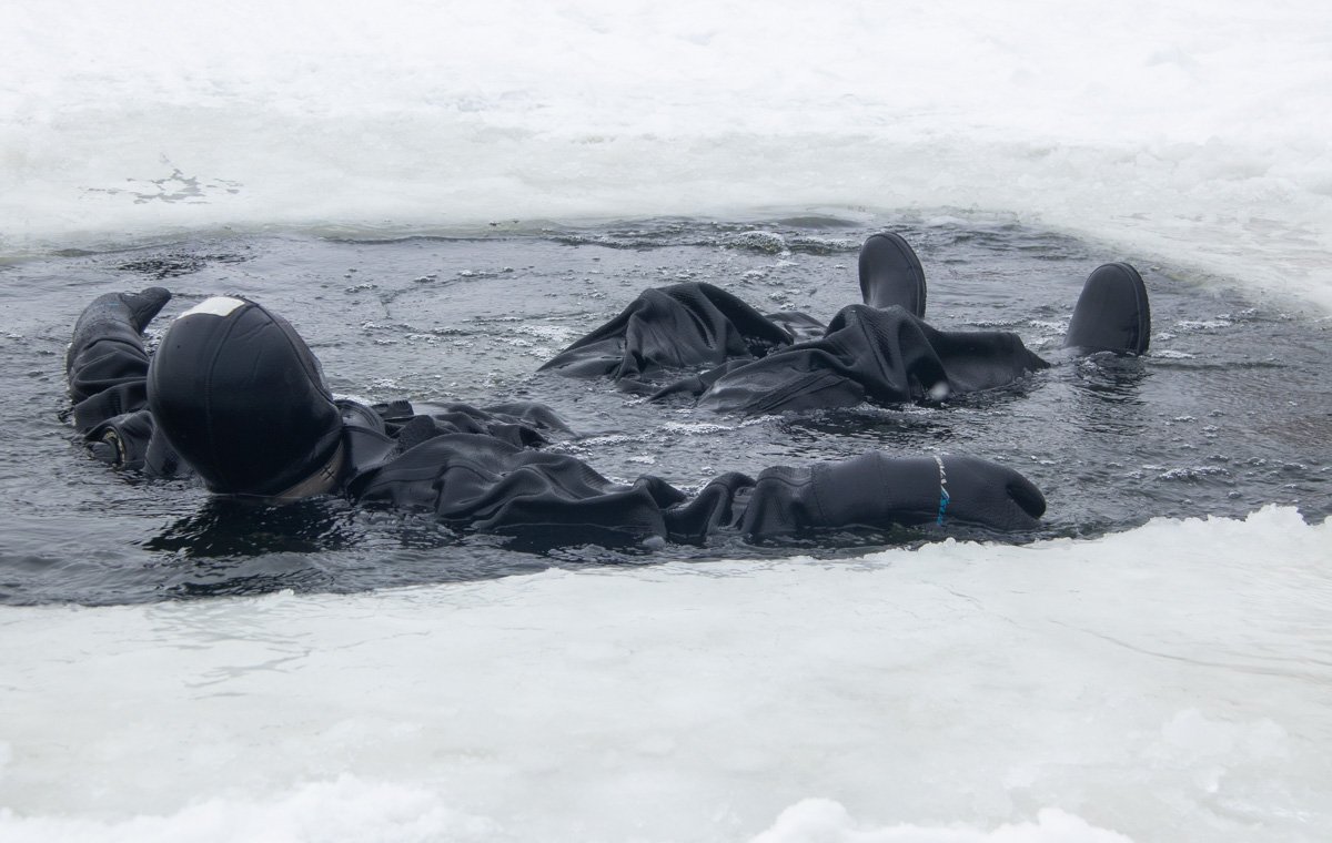 Спасатели отрабатывали различные ситуации, чтобы всегда быть на чеку