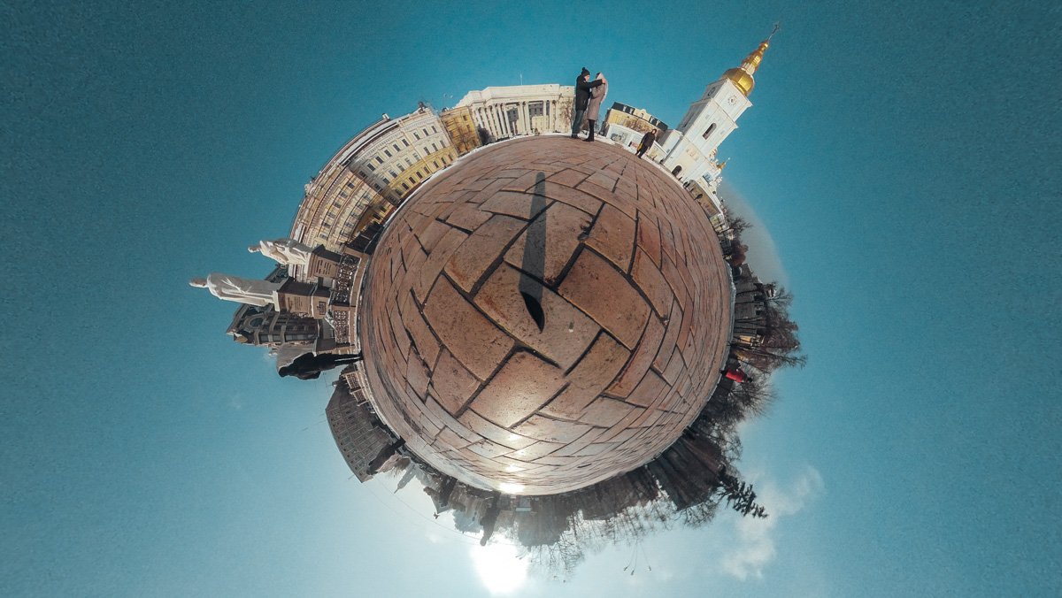 Романтика Софийской площади в лучах зимнего солнца 