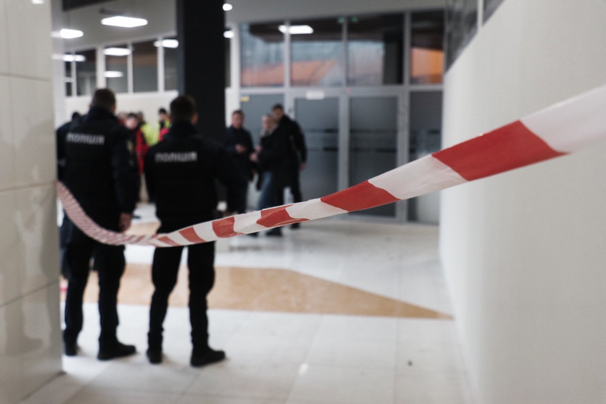 Взрыв произошел на третьем этаже ТРЦ