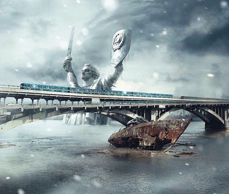 Ох уж этот мост Метро - идеальная локация для всяких съемок и проектов. Фото: @dontsubscribetome