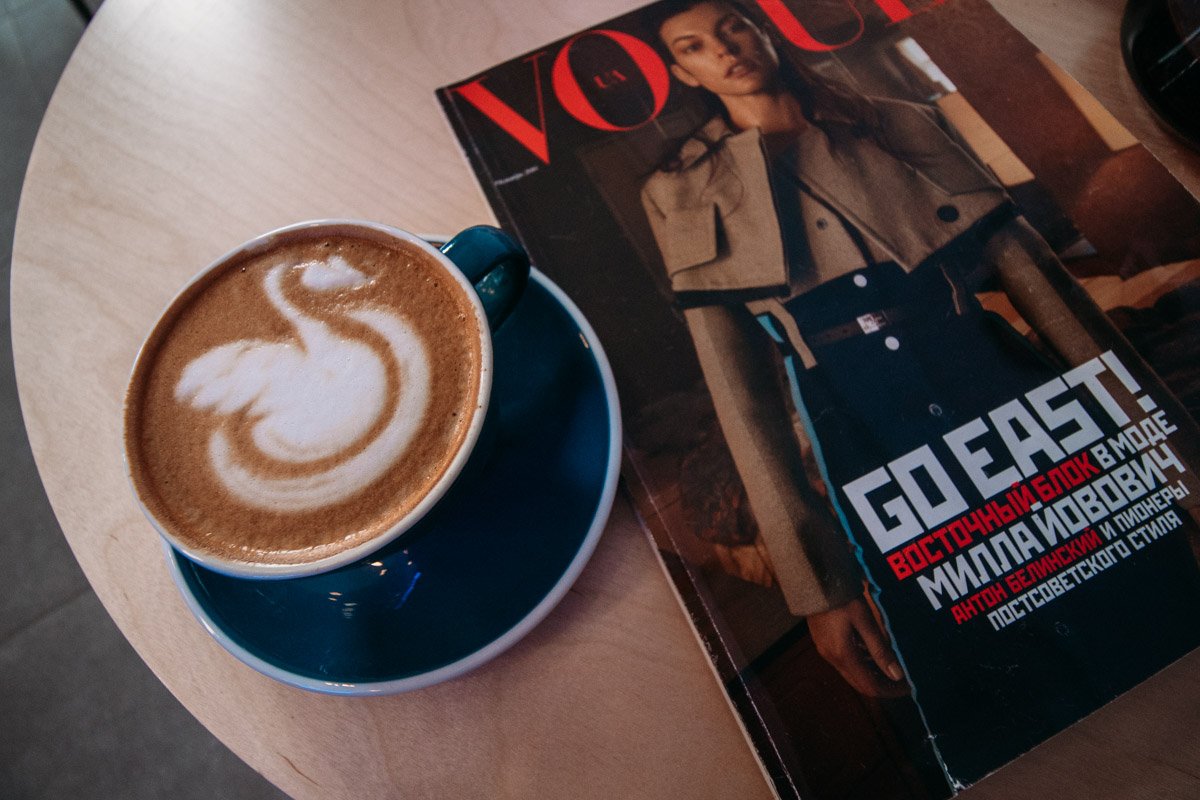 Капучино - цельный, сбалансированый - даже не пришлось добавлять сахара. А латте-арт - отдельная любовь! Капучино - цельный, сбалансированый - даже не пришлось добавлять сахара. А латте-арт - отдельная любовь!