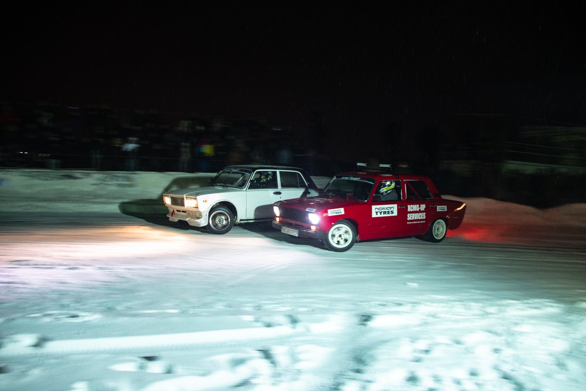 Самыми эффектными и зрелищными оказались парные заезды