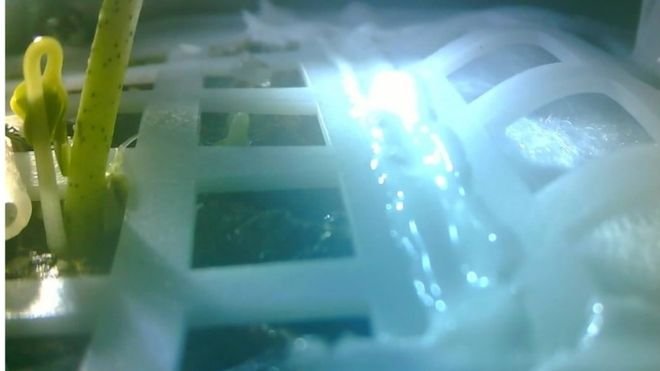 Снимок-доказательство успехов китайских космонавтов