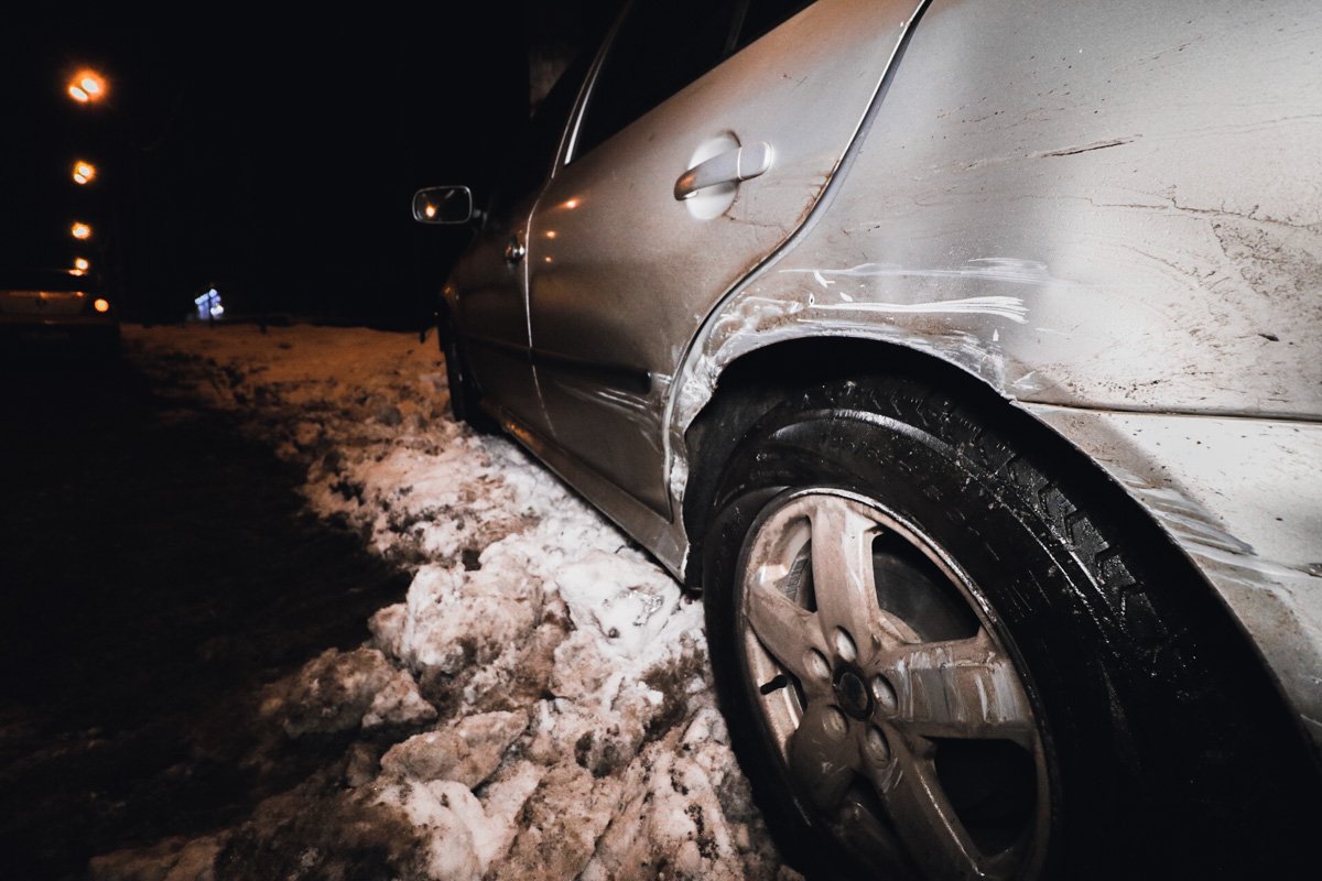 Удар пришелся в заднюю часть Skoda и был незначительным Удар пришелся в заднюю часть Skoda и был незначительным