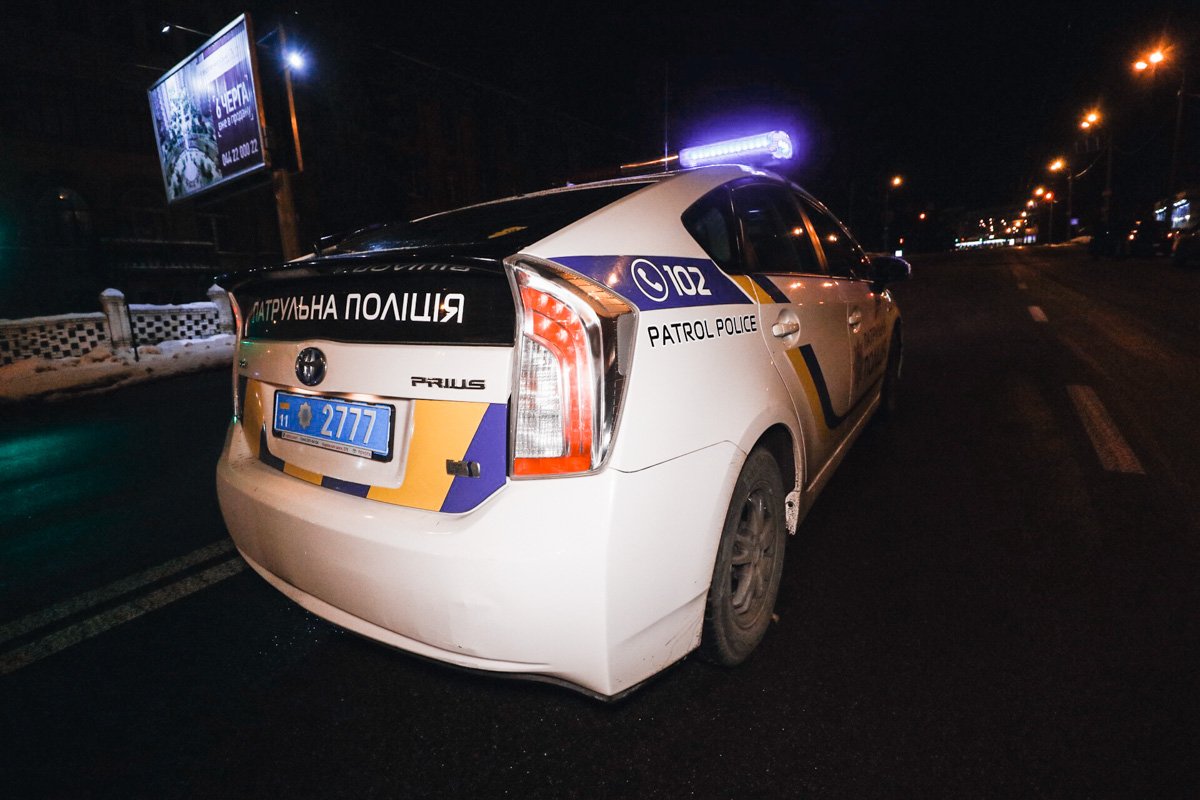 На месте работала патрульная полиция На месте работала патрульная полиция