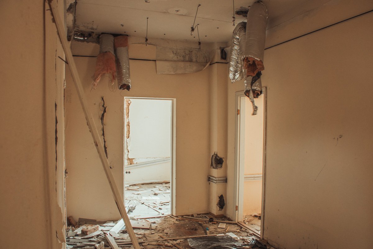 Опустевшие помещения