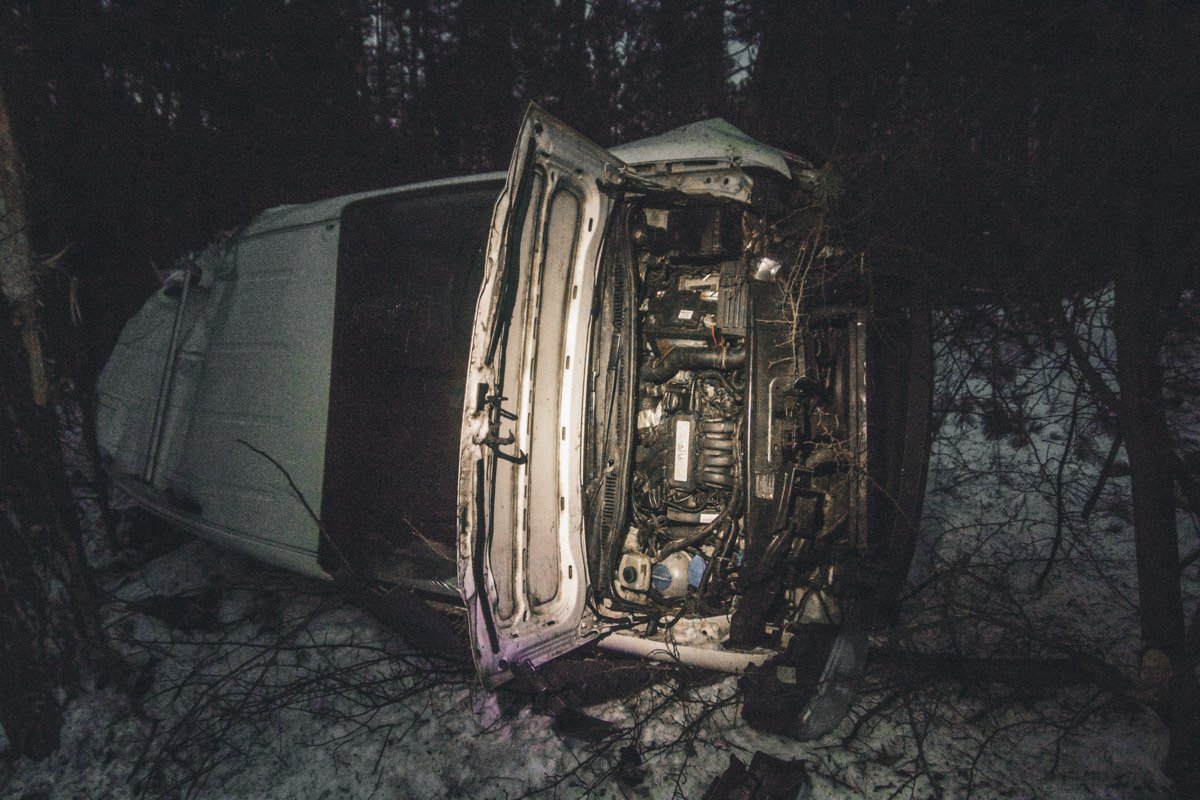 В пятницу, 18 января, в Киеве на трассе между Новыми Петровцами и Киевом произошло ДТП