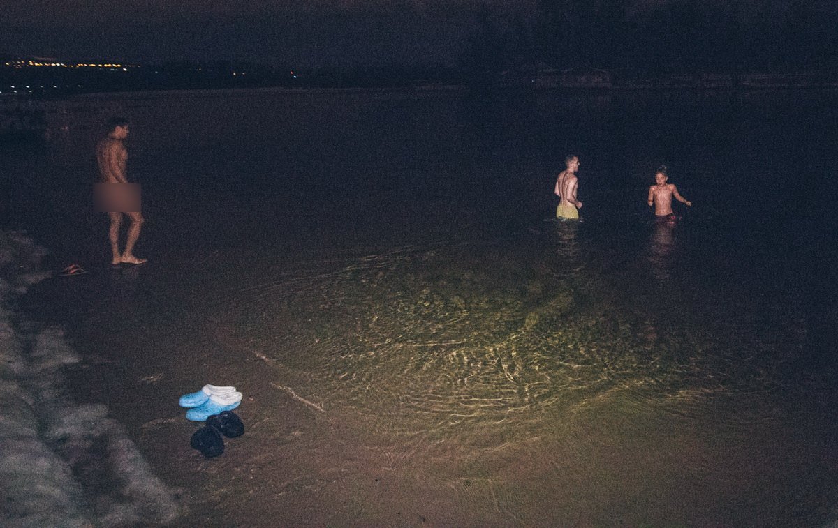 моржи голые крещение 