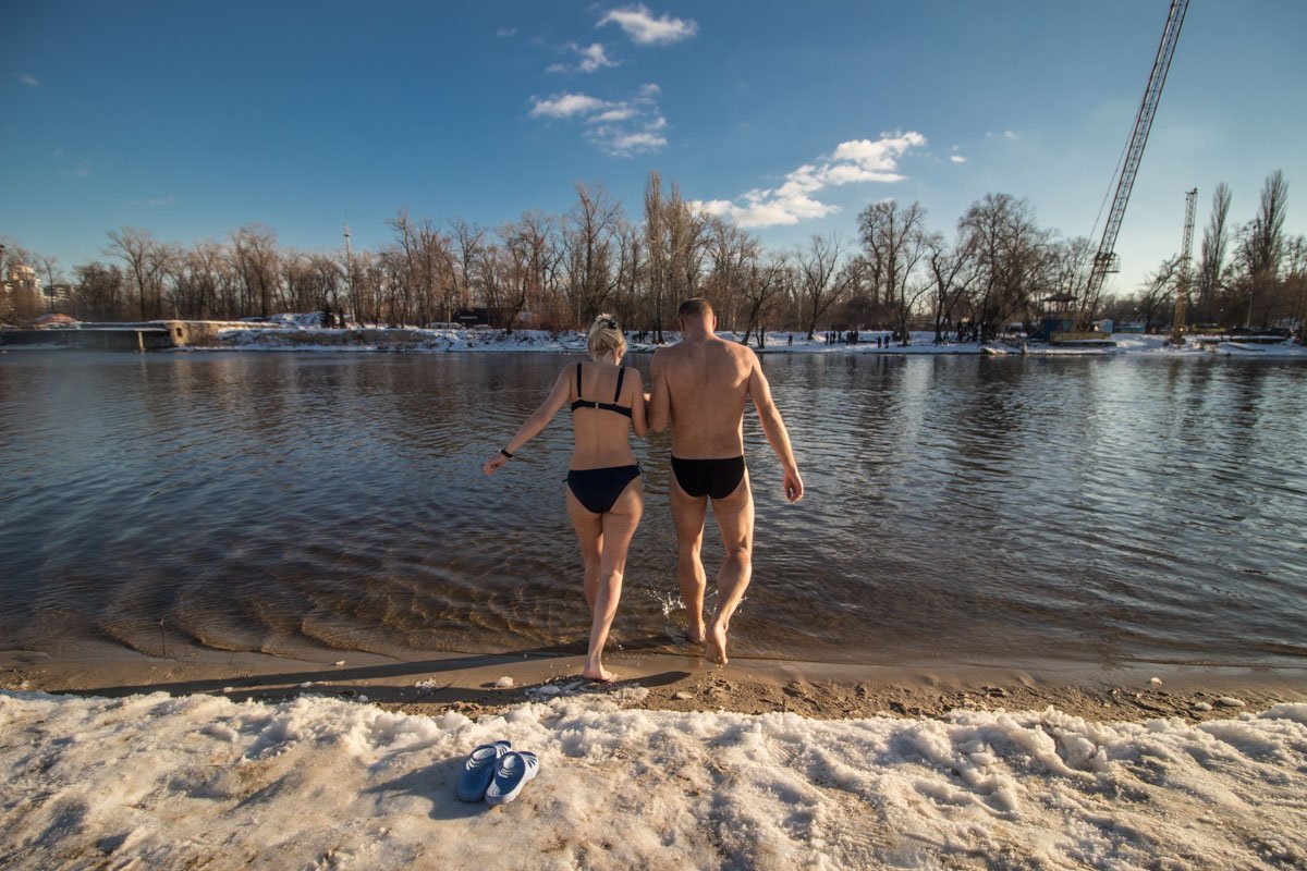 Вместе и в ледяную воду не страшно