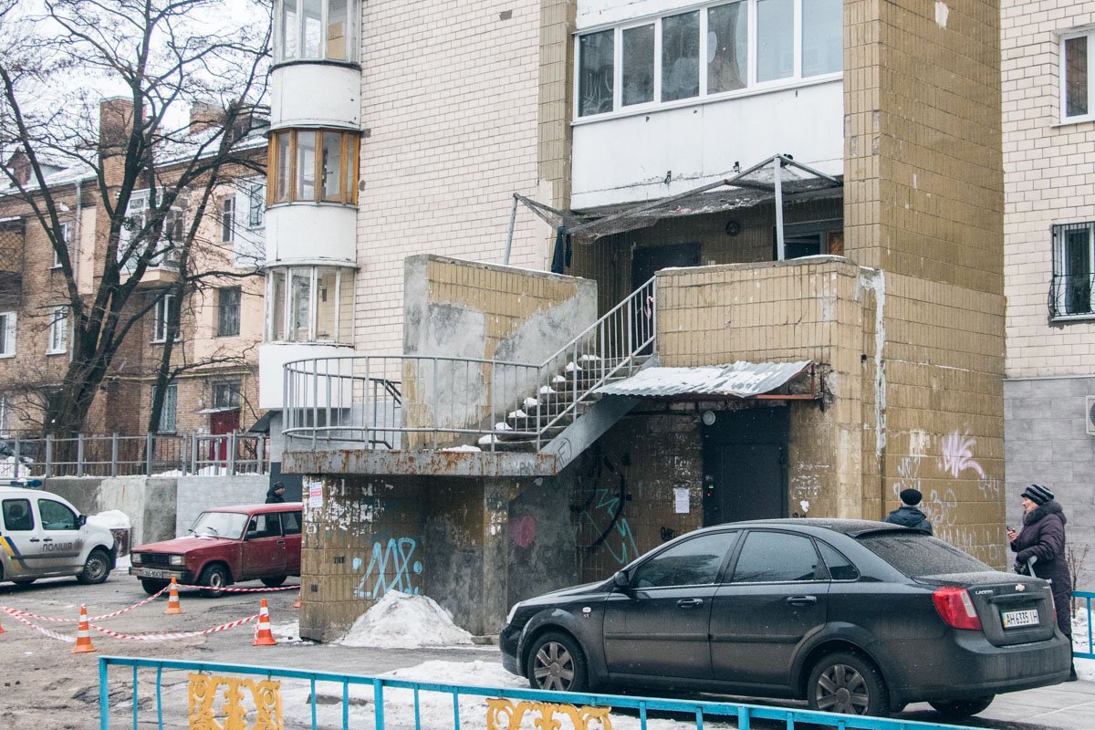 При падении погибшему оторвало ногу