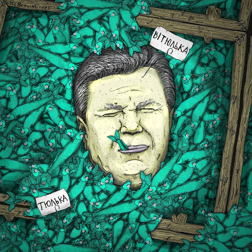 Один из примеров работ MrBrownGreen Один из примеров работ MrBrownGreen