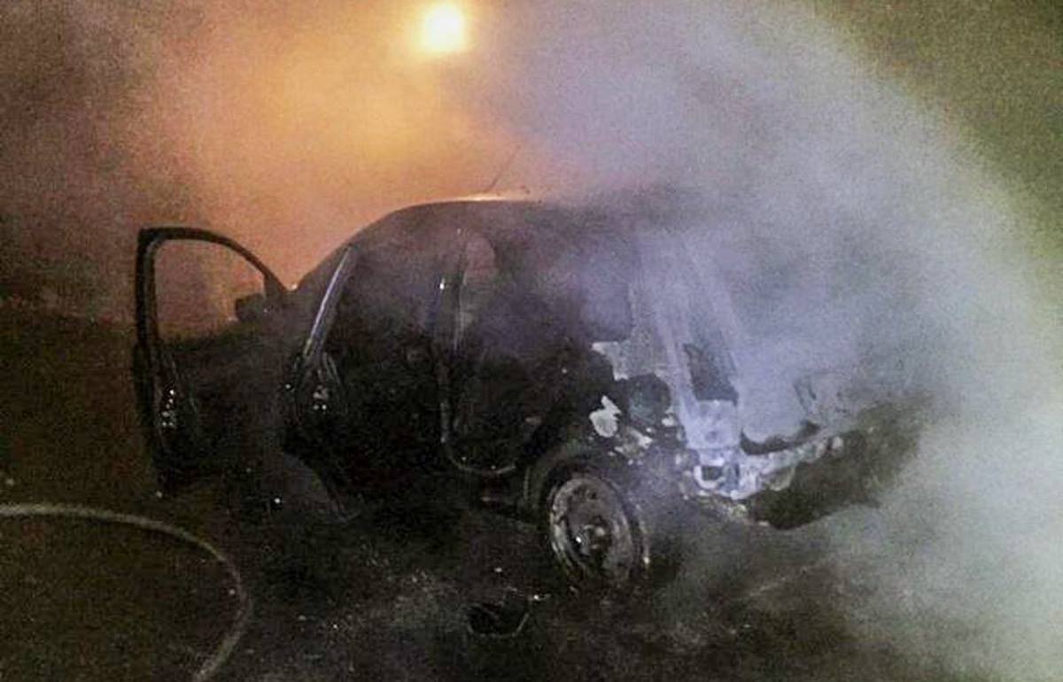 В ночь на 22 января в Голосеевском районе Киева произошел пожар