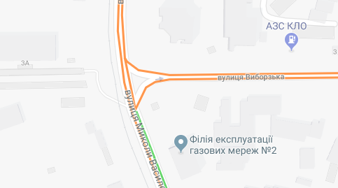 К 15:00 ситуация на пересечении Василенко и Выборгской практически полностью пришла в норму