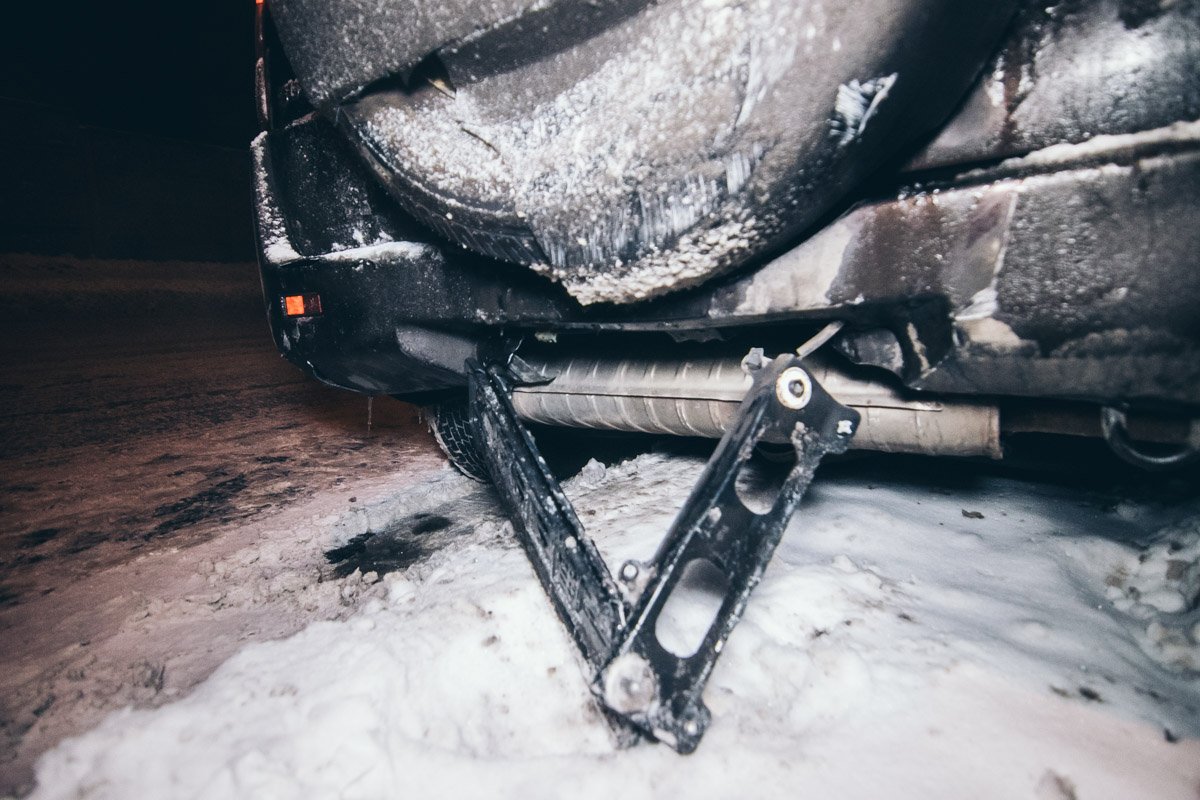 У Suzuki повредилась задняя маска