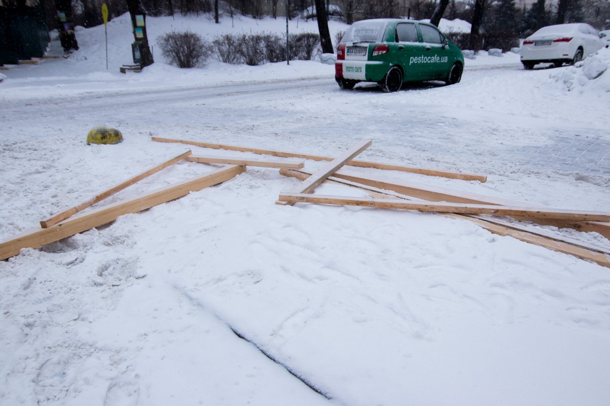 Полноценное строительство не начнут пока не завершатся следственные эксперименты по делу о расстрелах 20 февраля 2014 года