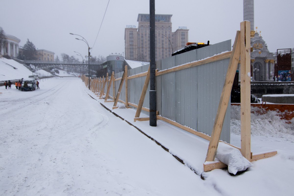 Проезжую часть на данном участке не перекрывали