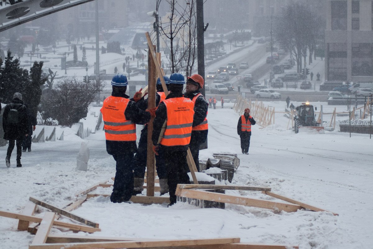 Работы уже идут полным ходом