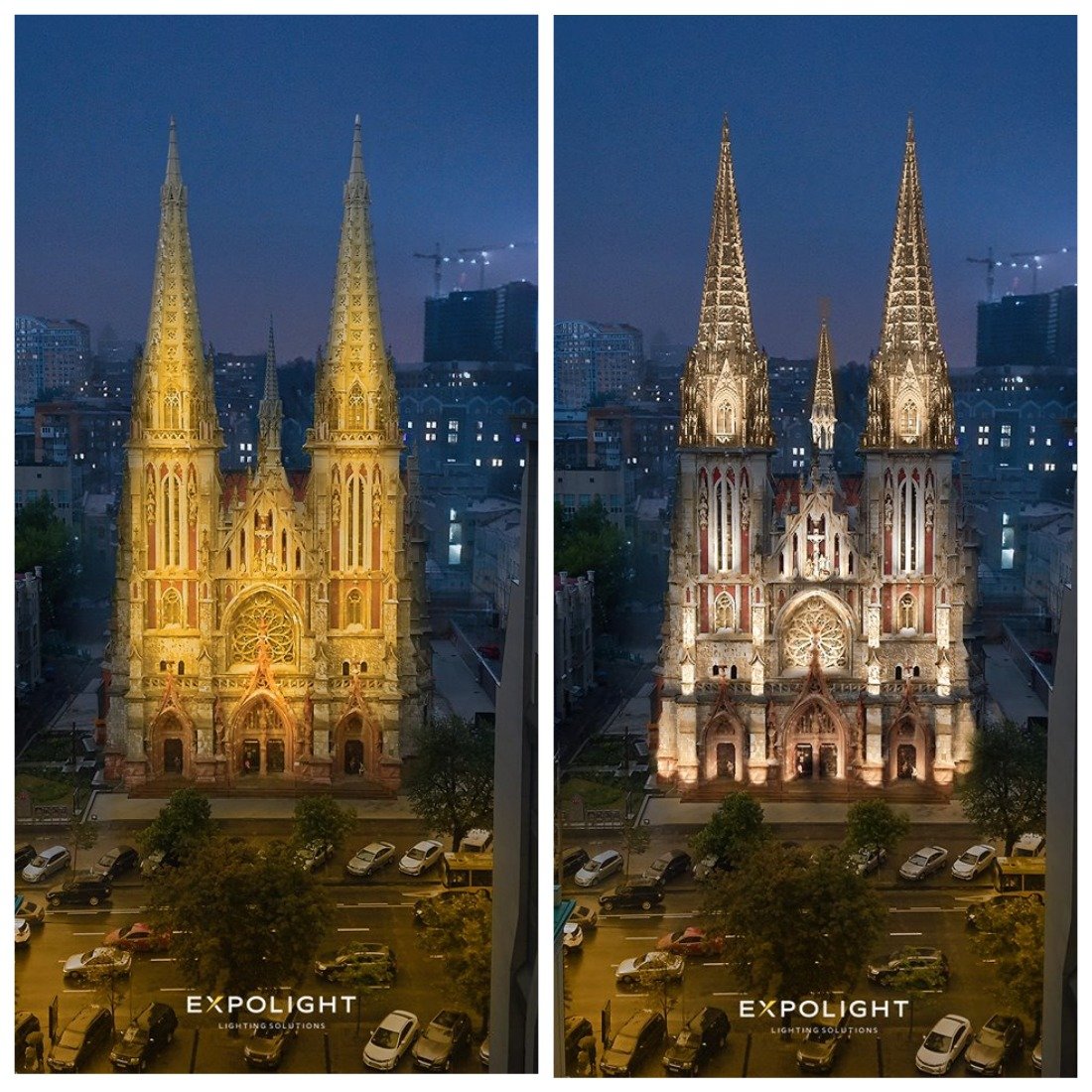 Костел будут освещать той же технологией, которую использовали для Empire State Building в Нью-Йорке