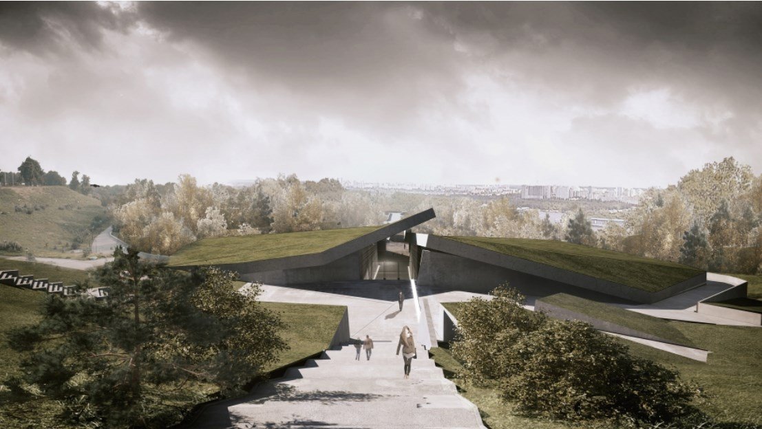 Вторую очередь музея разместят на холме в парке Славы