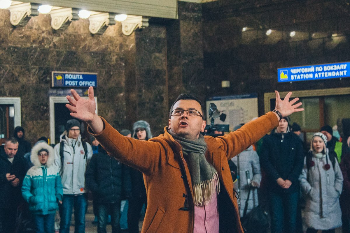 Концовку "Щедрика" зрители встретили овациями